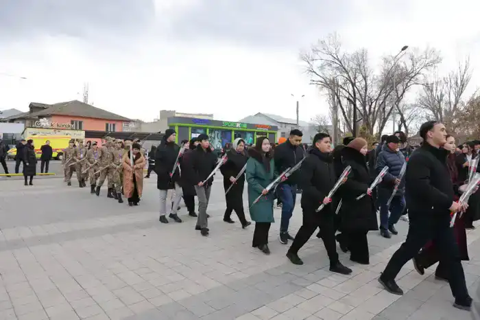 В Таразе почтили память Динмухамеда Кунаева (6)