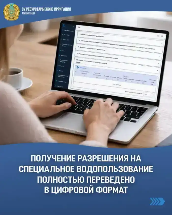 Цифровое получение разрешения на специальное водопользование через НИСВР