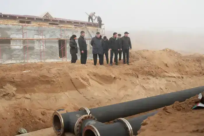 ТУРКЕСТАН: В ШАРДАРЕ АКТИВНО ВЕДУТСЯ РАБОТЫ ПО ОБЕСПЕЧЕНИЮ ГОРОДА ЧИСТОЙ ПИТЬЕВОЙ ВОДОЙ (2)