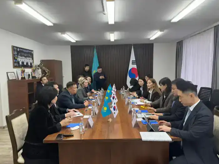 Казахстан на пороге международной арены: В. Шегай и делегация из Южной Кореи прокладывают путь в EPS