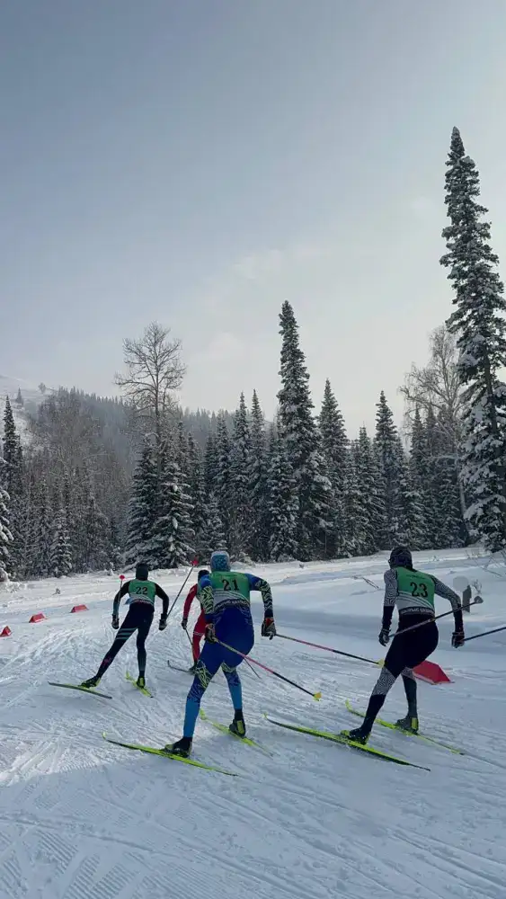 В ВКО прошёл I тур чемпионата области по лыжным гонкам (4)