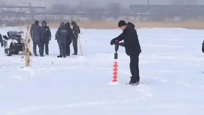 Аэрация водоёмов Карагандинской области для предотвращения зимней гибели рыбы