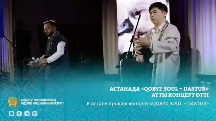 Концерт Максата Медеубека кобыз история художественные особенности популяризация искусства Шымкенте