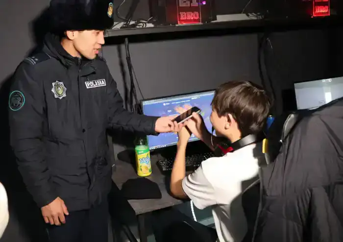 Ночной мониторинг компьютерных клубов в Алматы: положительные результаты по соблюдению законности среди подростков