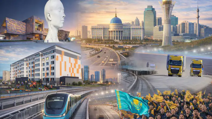 Казахстан 2025: Преодоление трудностей и позитивные изменения в жизни страны