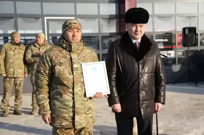 В районе Маркаколь ВКО открылось пожарное депо (9)