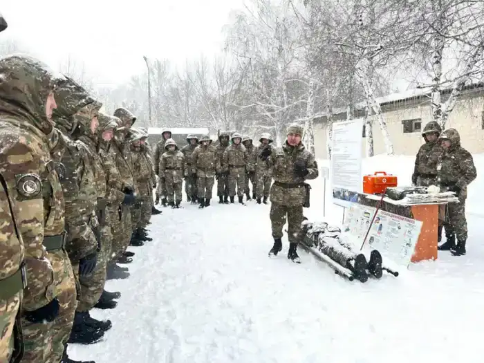 Учебный период в Нацгвардии МВД РК укрепление подготовки военнослужащих