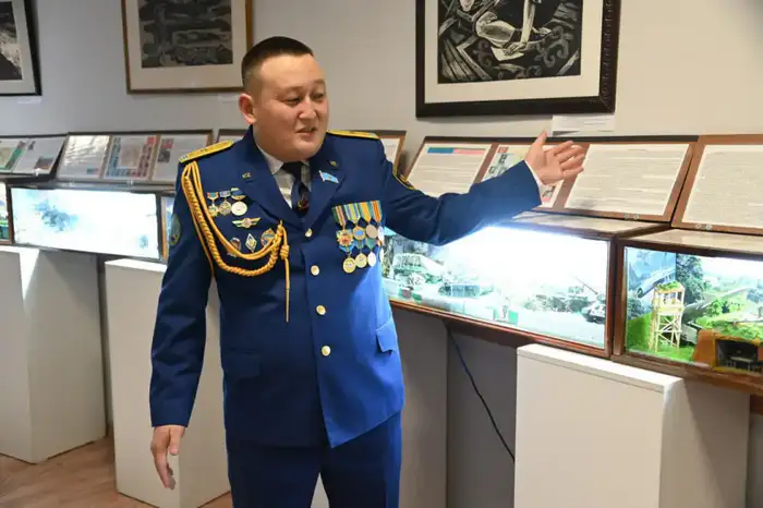 Карагандинские солдаты через диорамы укрепляют патриотизм и историческую память