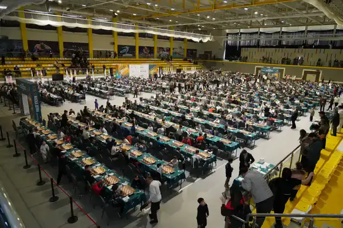 В ЧЕМПИОНАТЕ КАЗАХСТАНА ПО ШАХМАТАМ СРЕДИ ЮНИОРОВ В ТУРКЕСТАНЕ ПРИНИМАЮТ УЧАСТИЕ 1052 СПОРТСМЕНА (10)