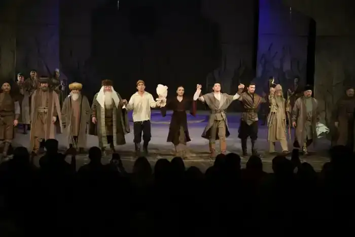 В Алматы прошел юбилейный показ спектакля «Еңлік – Кебек» (3)