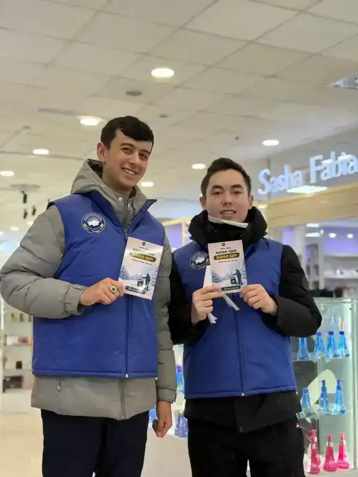 Молодёжь областной АНК организовала экологический интерактив в рамках «Таза Қазақстан» (2)