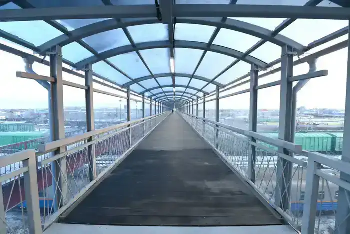 В Казалинском районе введён в эксплуатацию мост через железную дорогу (2)