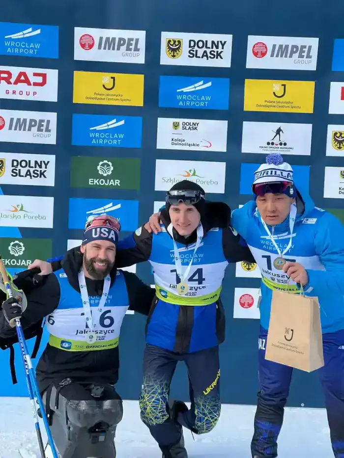 Бронза Ербола: медаль на пара биатлоне в Польше!