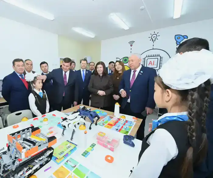 В селе Жаланаш Аральского района сдана в эксплуатацию школа на 150 мест (4)