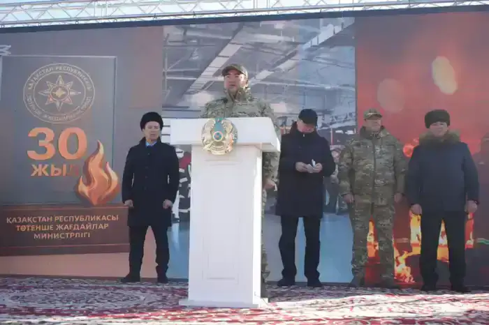 В Кегене открылось новое пожарное депо для защиты 34 населённых пунктов