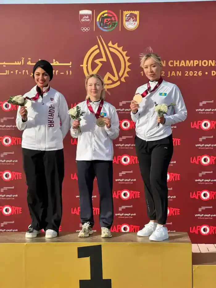 Мировые и азиатские рекорды: сборная Казахстана стала лидером общего командного зачета чемпионата Азии по стендовой стрельбе (3)