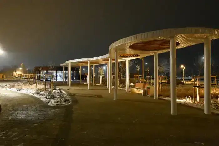 Глава региона ознакомился с ходом реконструкции Президентского парка (3)