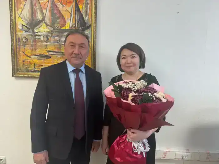 Прощание с высококвалифицированным специалистом: заместитель Председателя Комитета государственного казначейства Алие Байгенжиной
