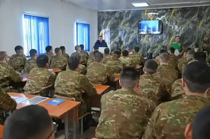 Проверка условий службы в Караганде