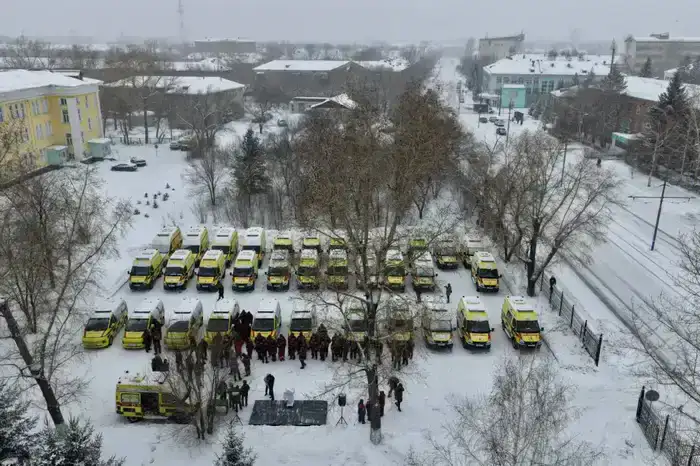 Новые автомобили скорой помощи для Восточного Казахстана