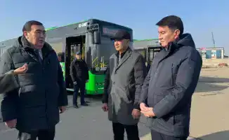 В Таразе запускается новый маршрут №31 с 10 автобусами Golden Dragon