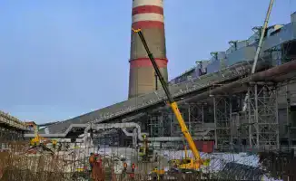 Аким области Асаин Байханов посетил Экибастуз строительство дымовой трубы теплицы овощи