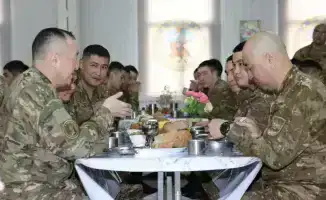 Инспекция военных объектов министром обороны в Кызылординской области