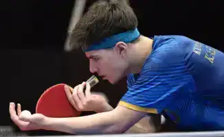 Алан Курмангалиев из Караганды завоевал две бронзовые медали на турнире по настольному теннису в Катаре