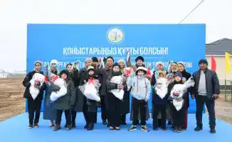 Новый этап в жизни 80 семей: получение жилья в Жанакоргане