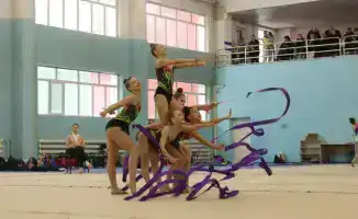 Чемпионат Восточно-Казахстанской области по художественной гимнастике в Усть-Каменогорске