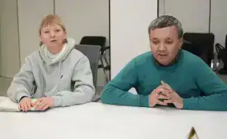 Прием граждан министром транспорта Нурланом Сауранбаевым в Центре приема граждан