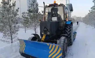 Снежная битва в Астане: более 1 100 единиц спецтехники на страже чистоты города