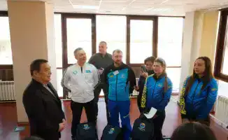 На лыжной дорожке к Олимпу: встреча Марата Ахметжанова с будущими звездами зимних игр