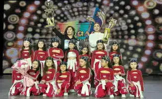 Юные танцоры из Каркаралинска завоевали три Гран-при на международном фестивале в Астане