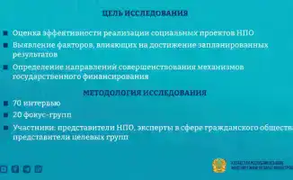 Влияние НПО на социальные проекты в Казахстане: результаты исследования и их значение для гражданского сектора