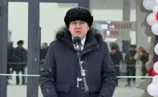 В Абайском районе запущен новый автозаправочный комплекс с 10 рабочими местами