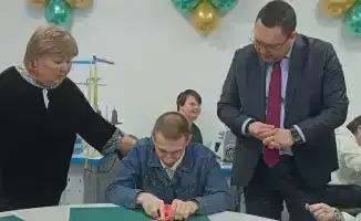 В Алматы открылась первая мастерская для профессиональной адаптации людей с особыми потребностями