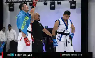 Военнослужащий казахстанской армии взмыл на вершину Азии в мире смешанных единоборств