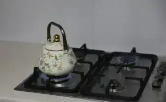 Газификация 64-го поселка в Мактааральском районе Туркестана