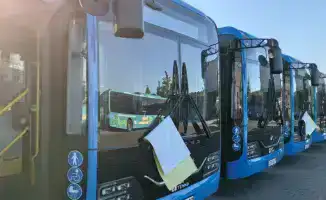 Новые автобусы на пригородных маршрутах Караганды