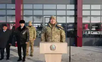 В Восточно-Казахстанской области открыто новое пожарное депо в селе Маркаколь