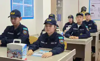 Казахстанские школьники обучаются культуре безопасности и первой помощи в рамках проекта «Юный спасатель»