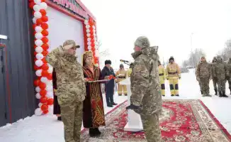 Современный пожарный пост в Казахстане: шаг к повышению безопасности в сельских районах