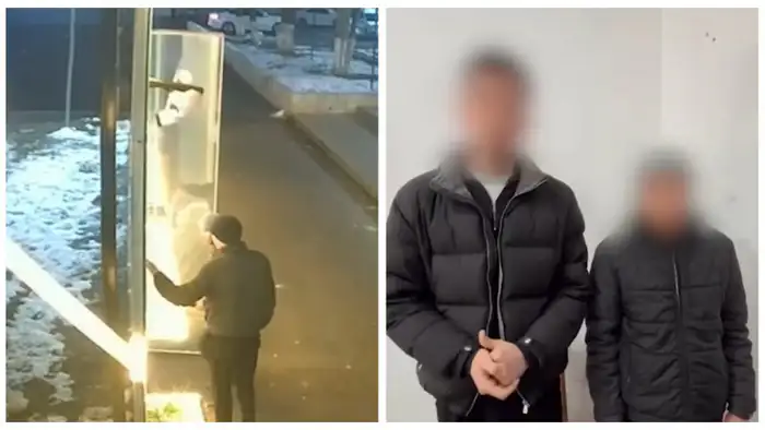 В Шымкенте вандалы атакуют смарт-туалеты: молодые люди ломают фен в общественном туалете