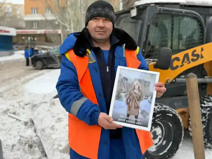 Глазами искусственного интеллекта: волонтеры столичного района Байконыр особенно порадовали работников коммунальных служб (2)