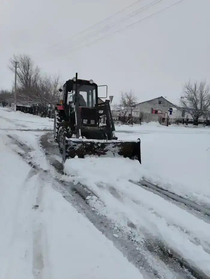 Из-за непогоды коммунальные службы Жамбылской области перешли на усиленный режим работы (7)