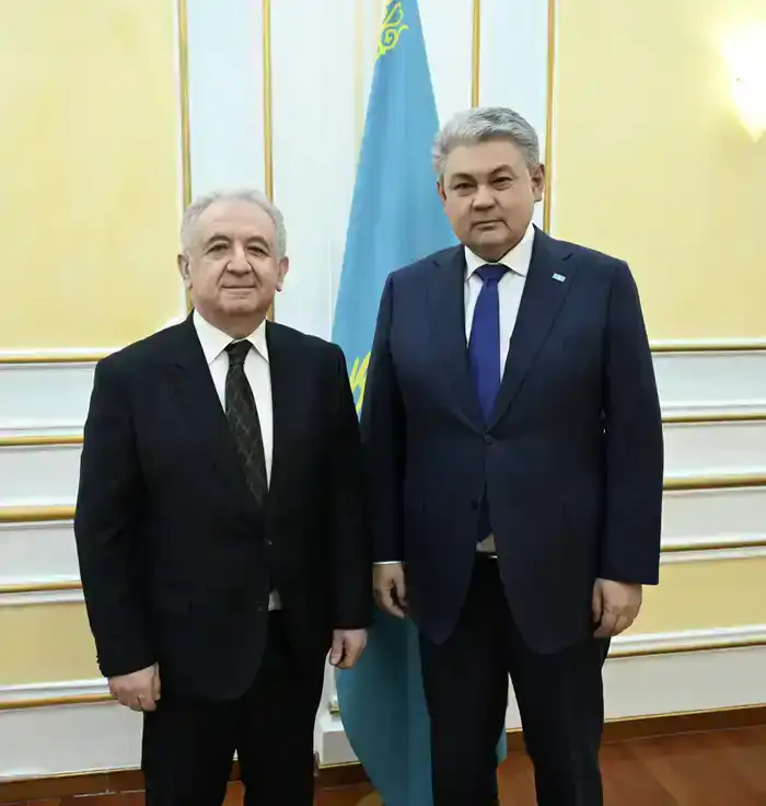 Глава МИД Казахстана принял Посла Турции (2)