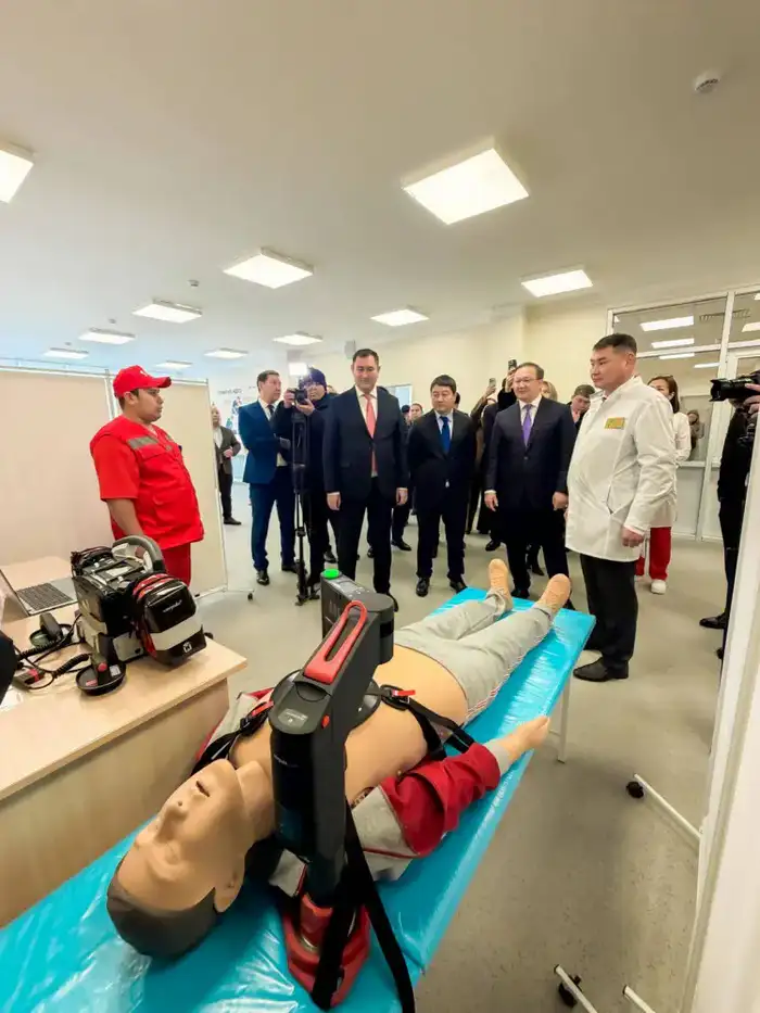 Новая станция скорой медицинской помощи в Актау