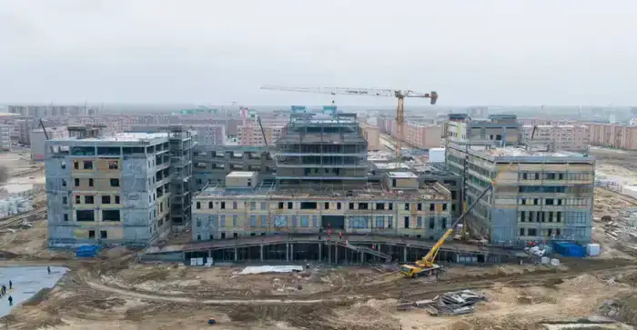 ГЛАВА МИНЗДРАВА ПОСЕТИЛА РЯД СТРОЯЩИХСЯ ОБЪЕКТОВ ЗДРАВООХРАНЕНИЯ В КЫЗЫЛОРДИНСКОЙ ОБЛАСТИ (2)