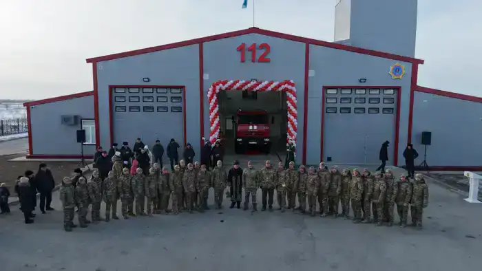 Глава МЧС открыл новую пожарную часть в Мартуке (8)